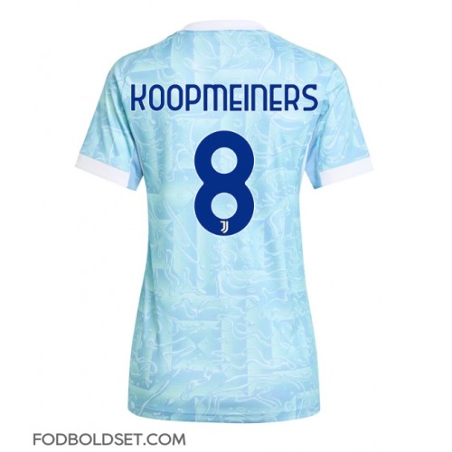 Juventus Teun Koopmeiners #8 Udebanetrøje Dame 2025-26 Kortærmet